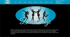 Desktop Screenshot of dancedge.com.au